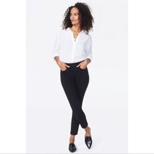 NYDJ Skinny Ankle Black Jeans 4